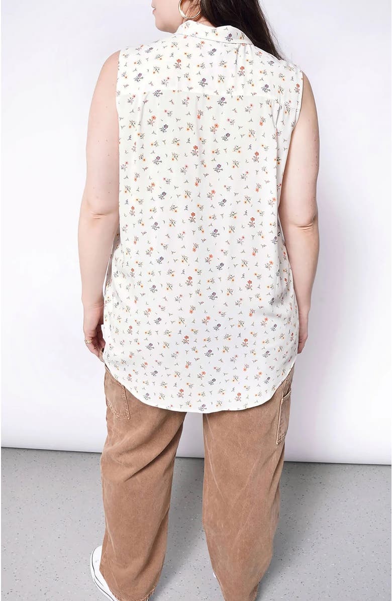 WILDFANG The Empower Sleeveless Button Up, Alternate, color,