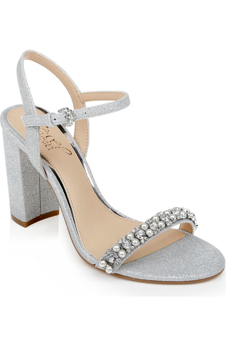 Jewel Badgley Mischka Dee Ankle Strap Sandal, Main, color,