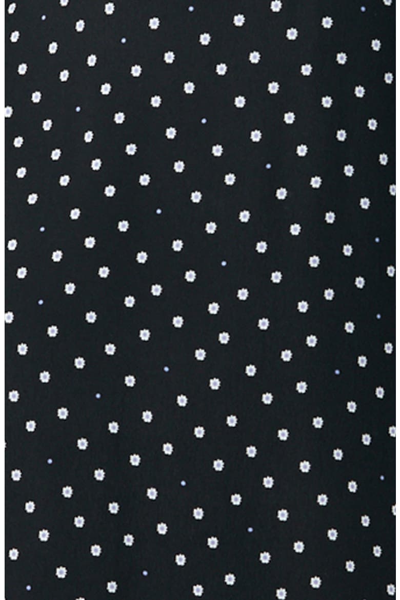 Fifi Polka Dot Long Sleeve Maternity//Nursing Shirtdress, Alternate, color, BLACK