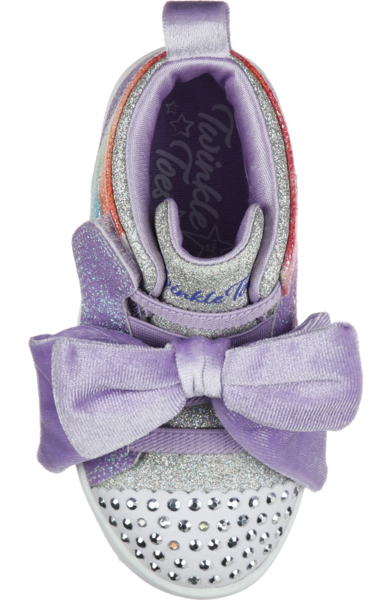 SKECHERS Twinkle Toes Shuffle Twi-Lites Light-Up Sneaker, Alternate, color,