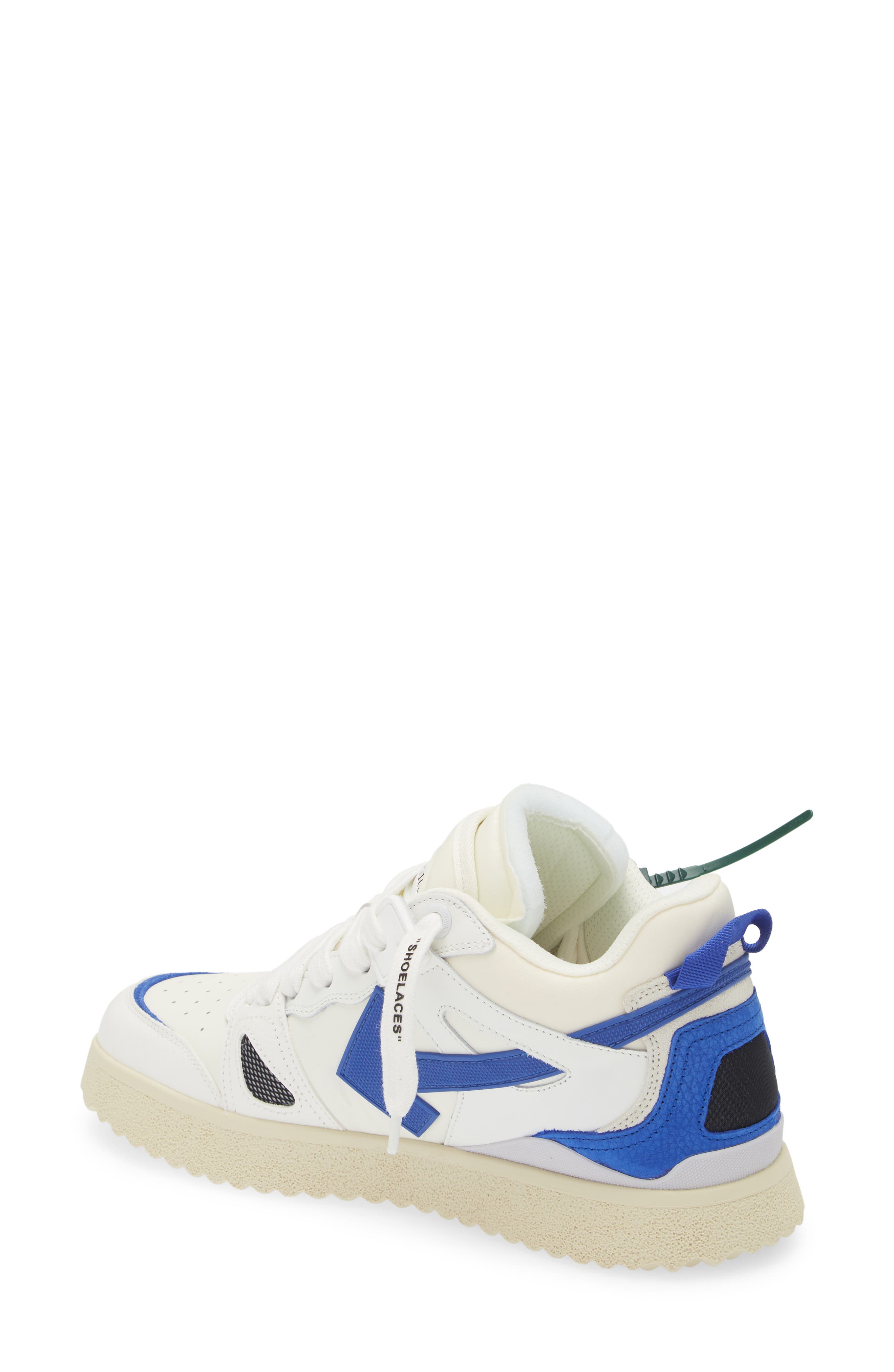 Off-White Mid Top Sponge Sneaker, Alternate, color, 