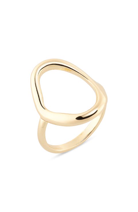 Open Oval Ring