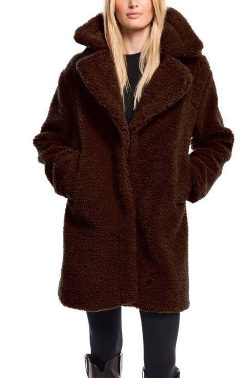Faux Shearling Coat
