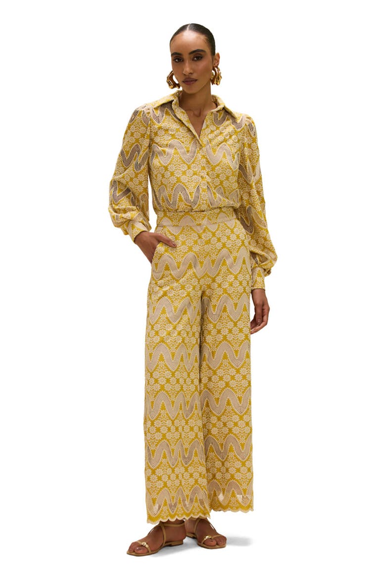 Bertha Lace Pants, Main, color, OFF WHITE