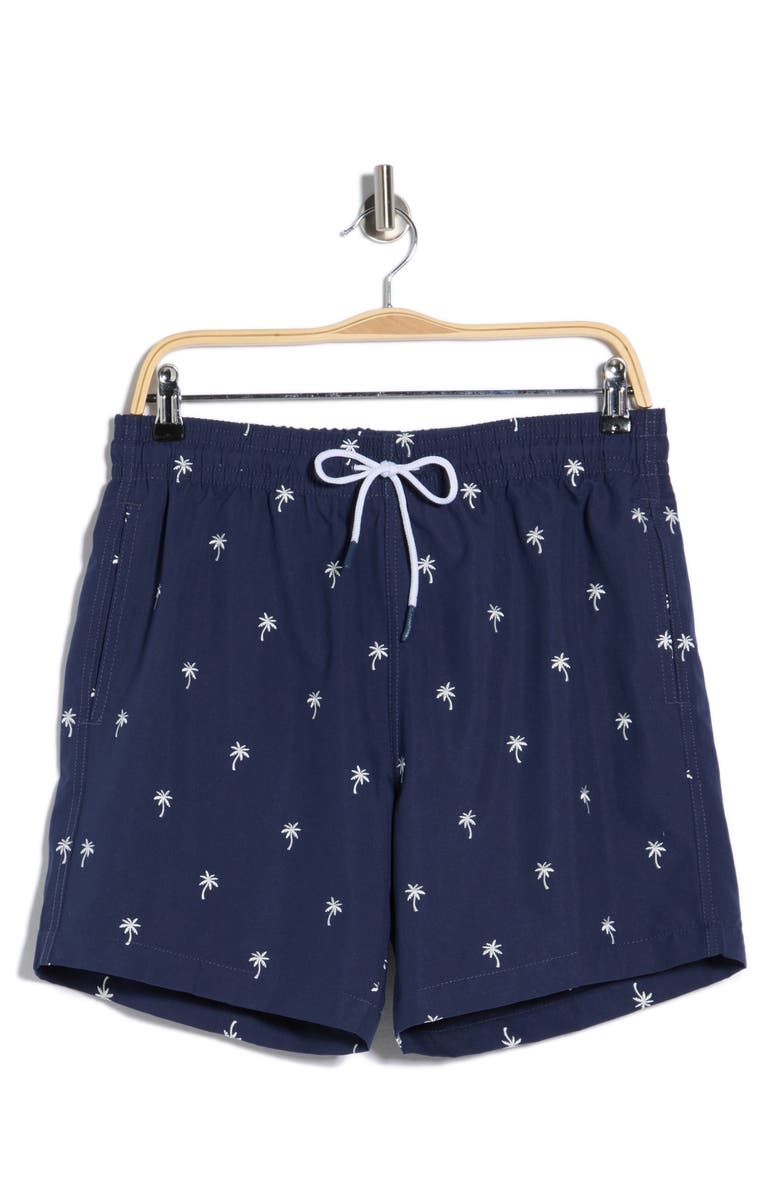 Trunks Surf & Swim Co. Sano 6.5-Inch Swim Trunks, Main, color, Marine