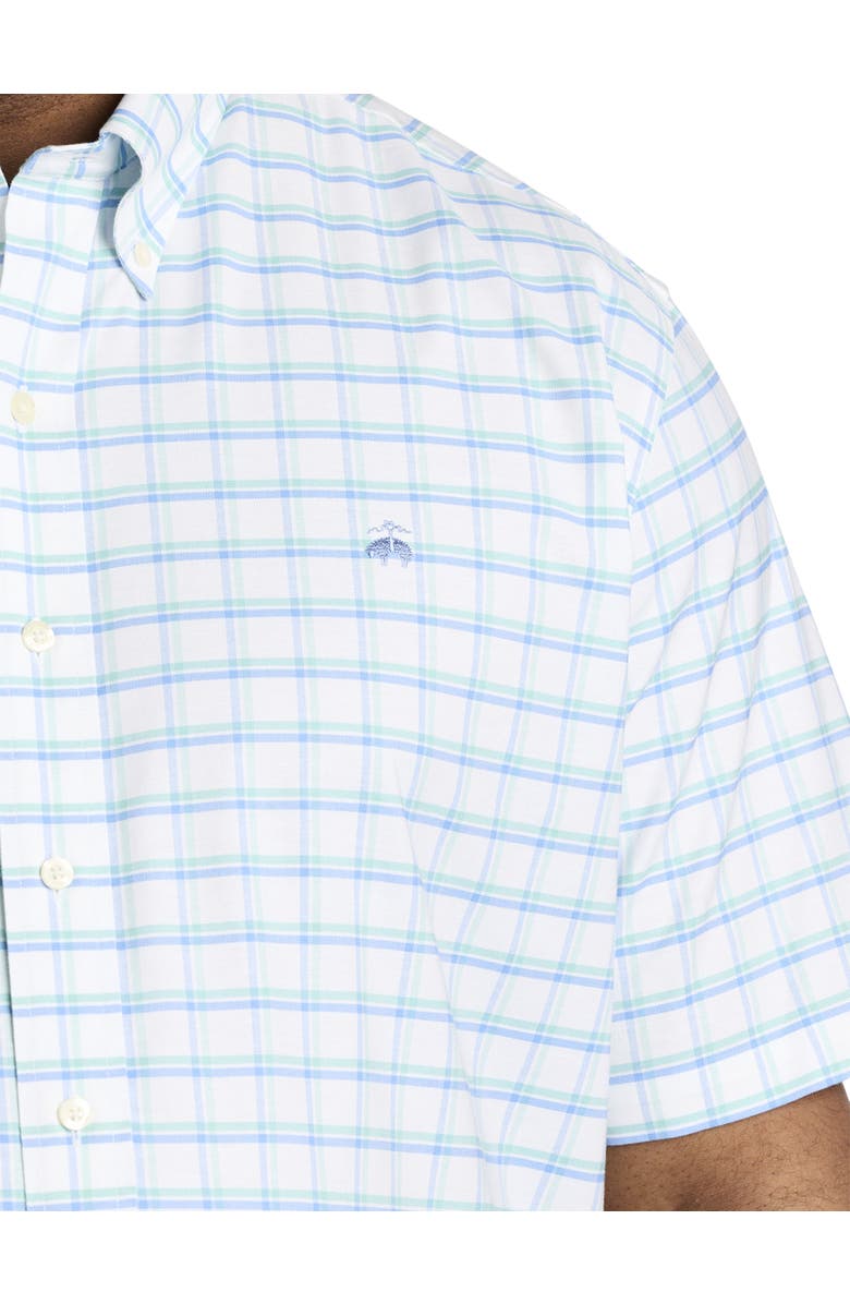 Brooks Brothers Big & Tall Non-Iron Check Sport Shirt, Alternate, color,
