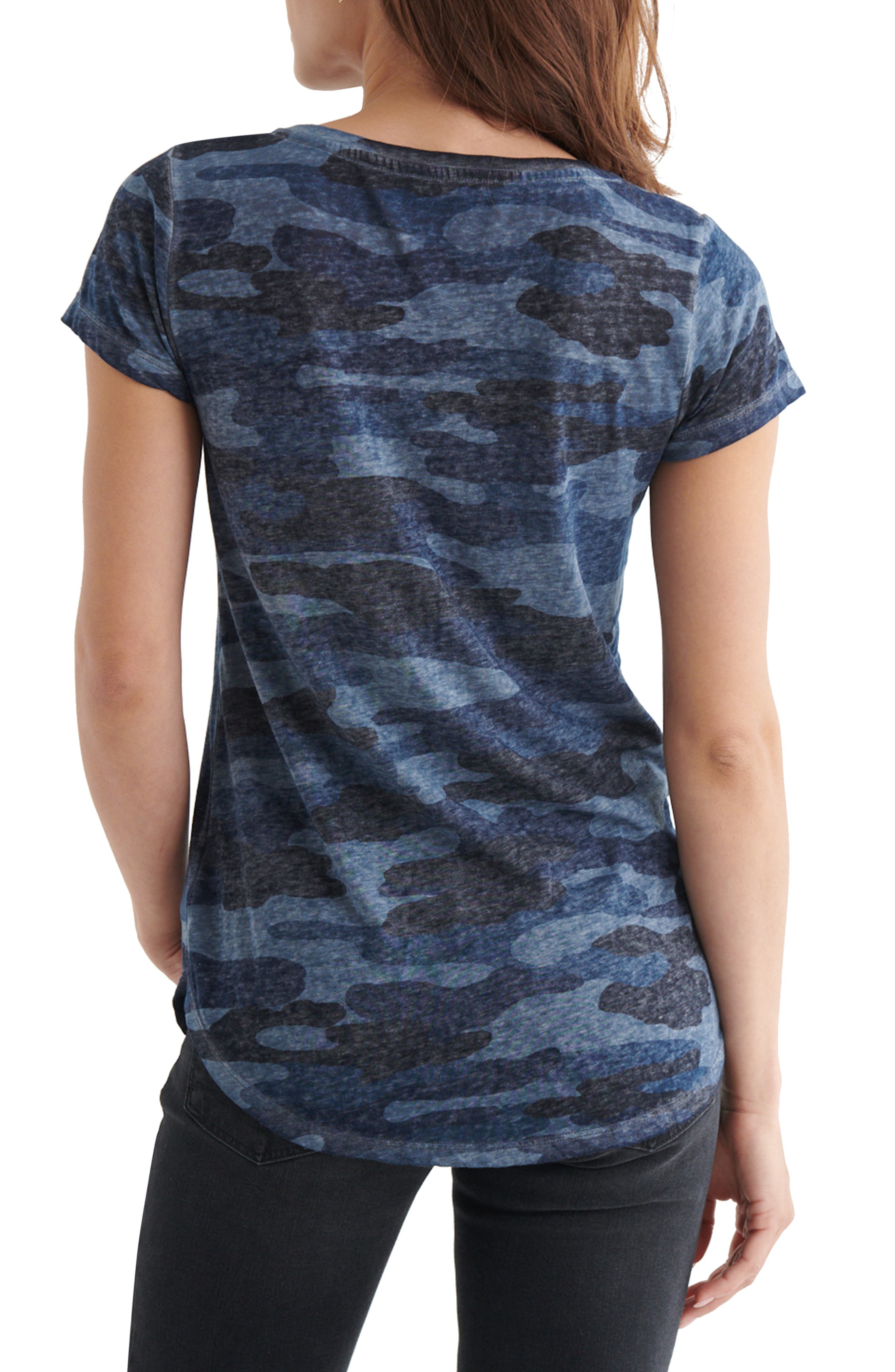 Camo Burnout T-Shirt - image 2