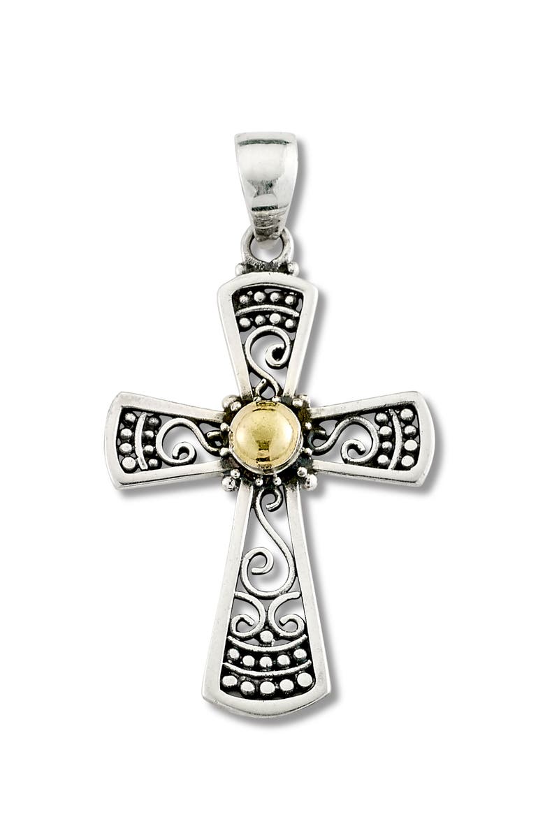 SAMUEL B. Cross Pendant, Main, color, 