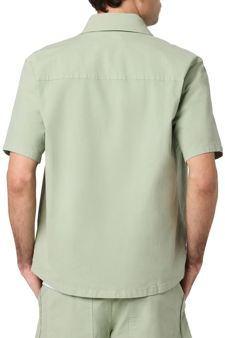 Cotton Camp Shirt, Alternate, color, ICEBERG GREEN