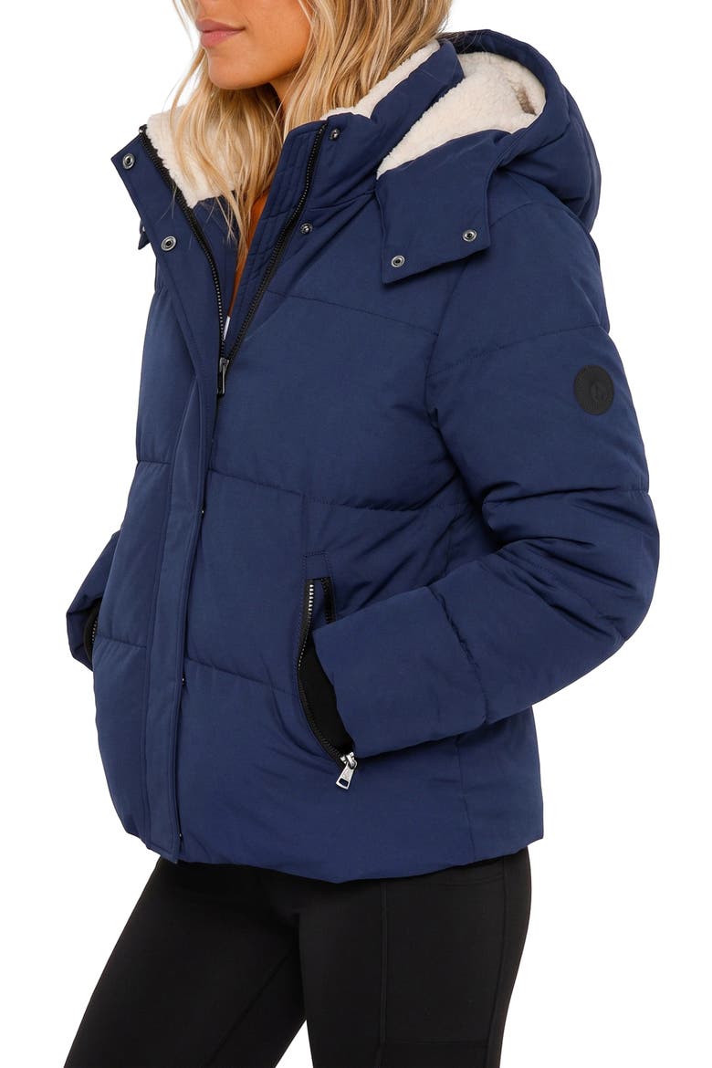 Adrian Water Resistant Puffer Jacket, Alternate, color, DBU