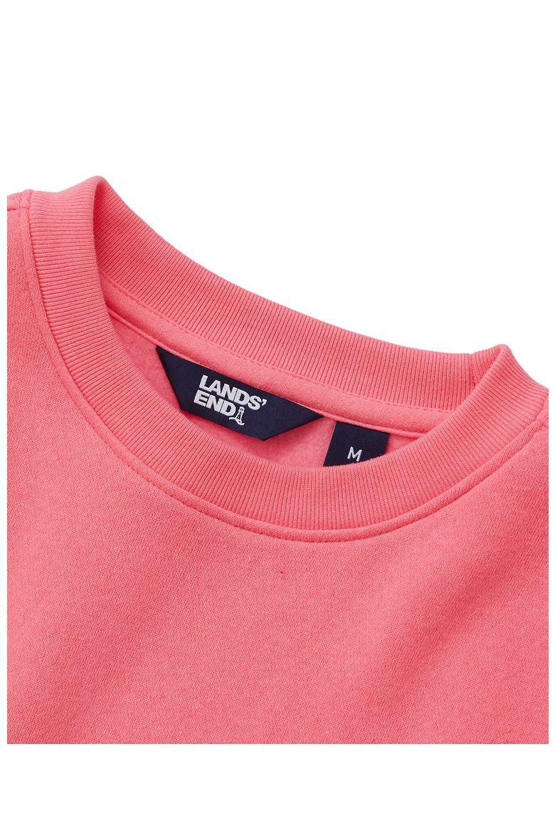 Kids Husky Relaxed Fit Fleece Crewneck Sweatshirt, Alternate, color, Pink Punch