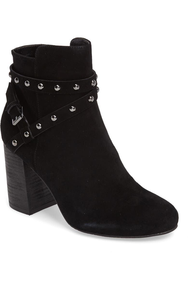 BP. Kolo Flared-Heel Studded Bootie, Main, color,