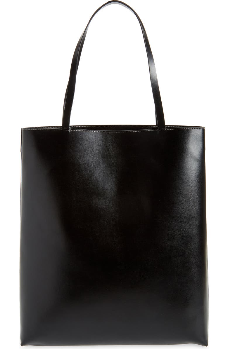 Ganni Large Banner Tote, Alternate, color,