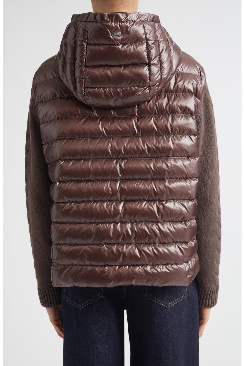 Ultralight Nylon Quilted Down Puffer Jacket, Alternate, color, 8810 FONDENTE
