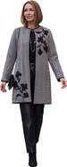 Jessica London Jacquard Coatigan Sweater Jacket