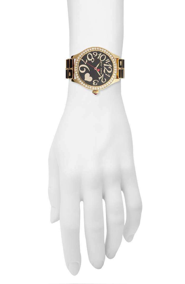 Betsey Johnson Round Bracelet Watch, 42mm, Alternate, color, 