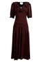 Evra Lace Trim Maxi Dress