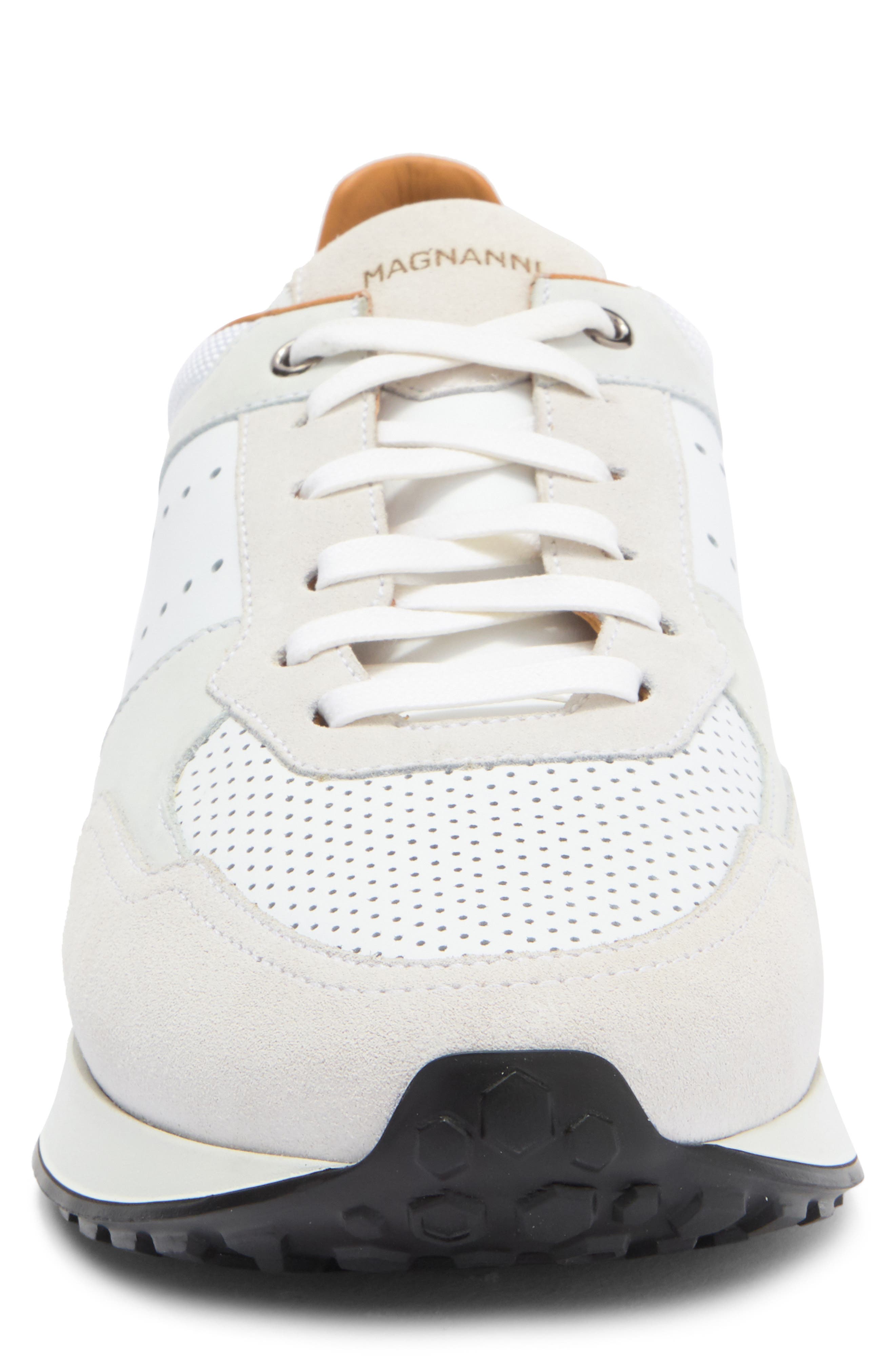 Magnanni Perforated Low Top Sneaker, Alternate, color, 