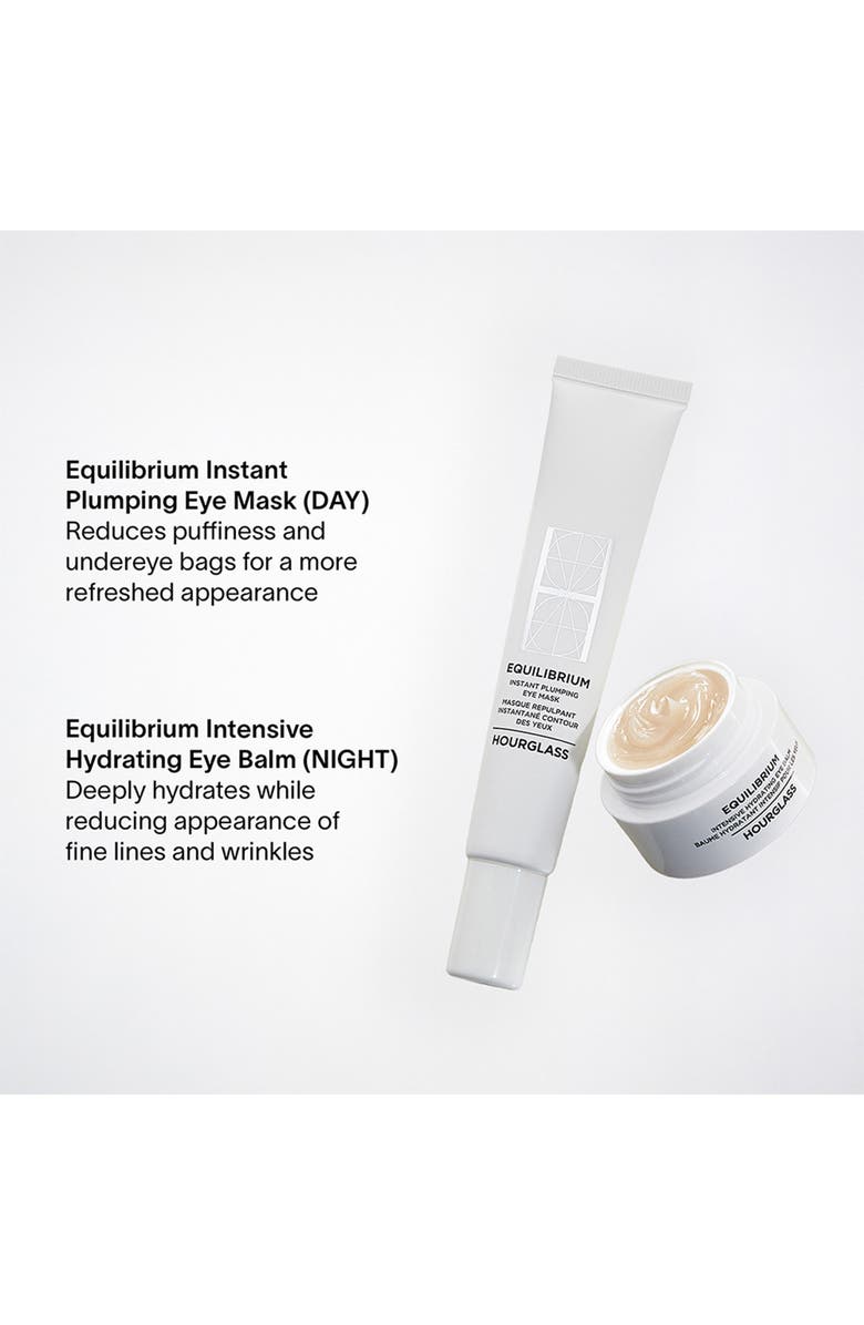 HOURGLASS Equilibrium Skincare Eye Essentials Duo with Satin Sleep Mask $150 Value, Alternate, color, 