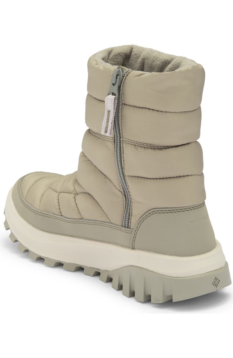 Columbia Snowtrot Waterproof Insulated Mid Hiking Boot, Alternate, color, Grey Green Dark