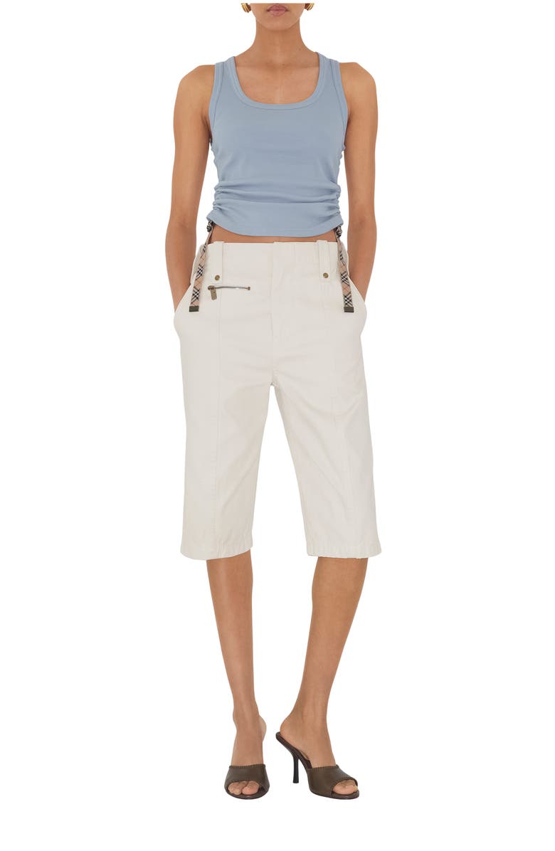 Burberry Festival Cotton Blend Tank Top, Main, color, 