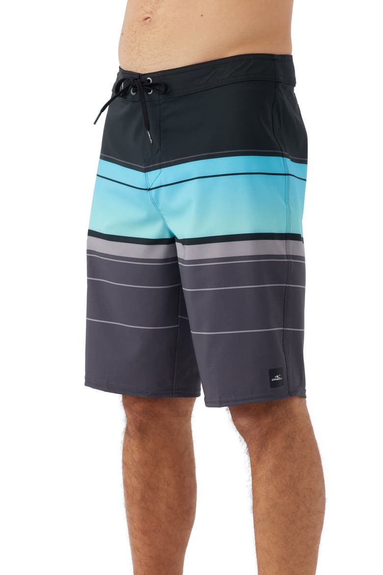 Hyperfreak Heat Stripe Board Shorts, Alternate, color, GRAPHITE