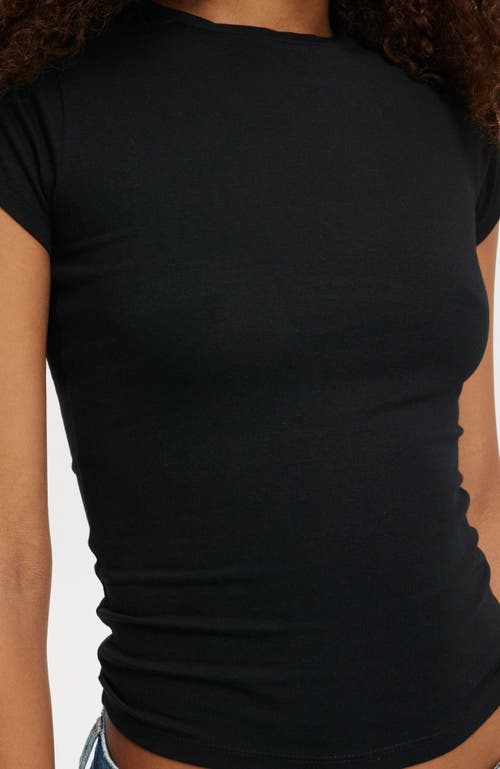 Cotton On All Day Crew Tee In Black