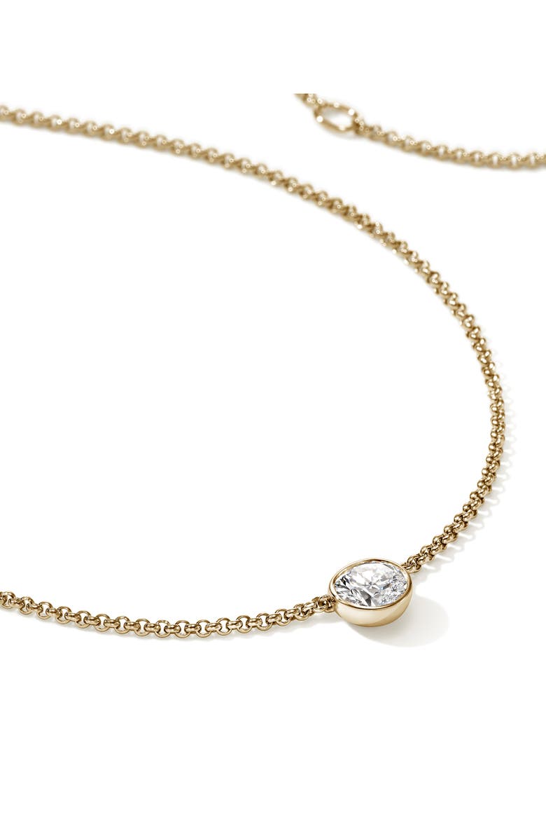 John Hardy Lovestruck<sup>™</sup> Lab Grown Diamond Necklace, Alternate, color, Gold