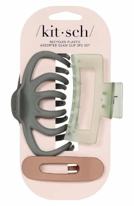 Kitsch Pack of 3 Assorted Claw Clips