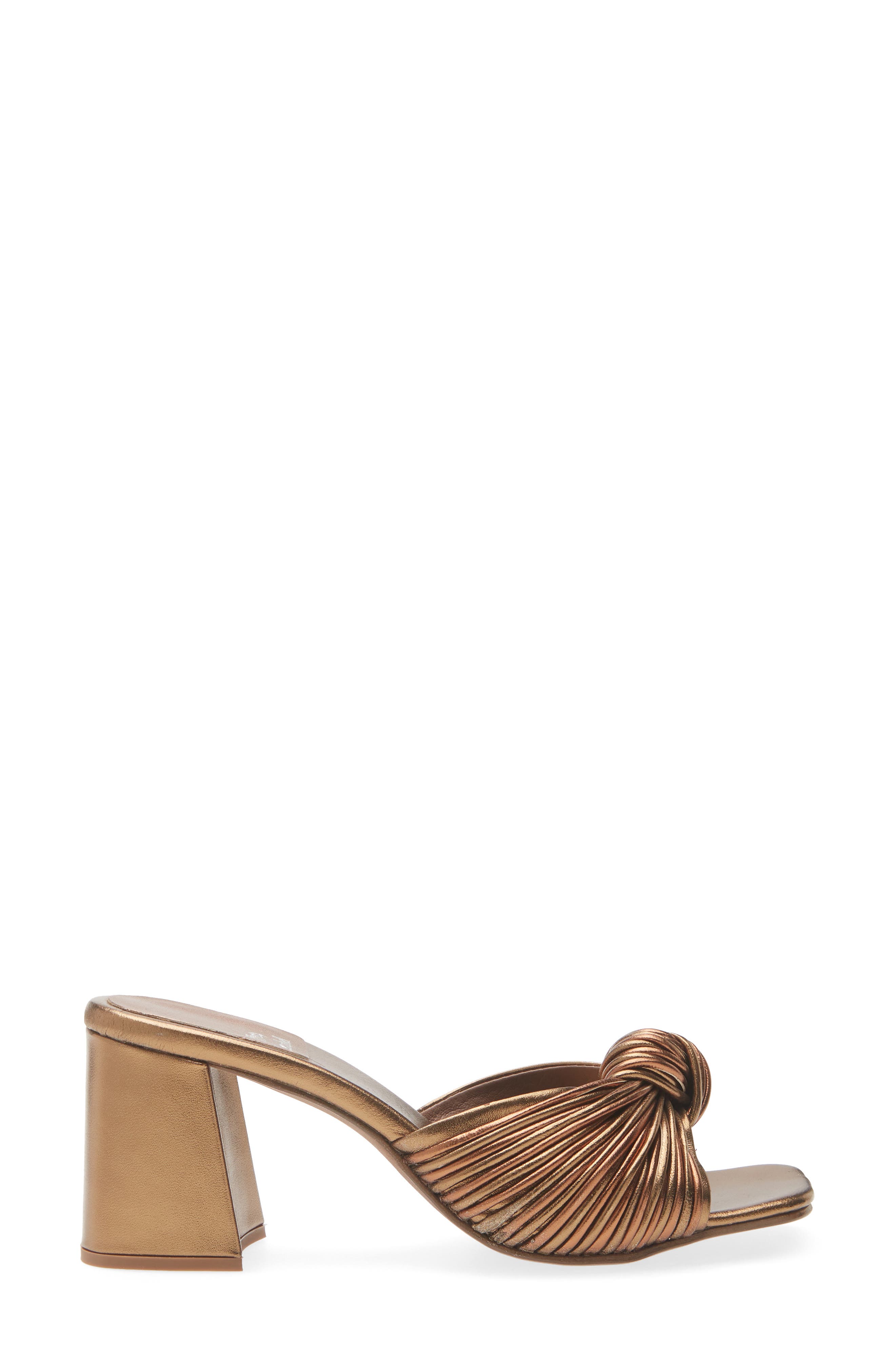 Melonger Slide Sandal, Alternate, color, BRONZE COMBO