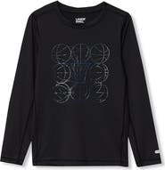 Lands' End Boys Active Long Sleeve Graphic Tee