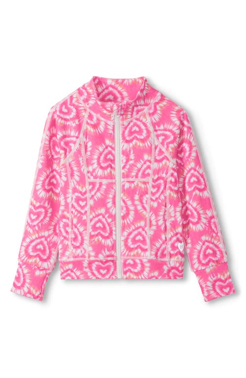 Hatley Kids' Candy Hearts Jacket In Pink