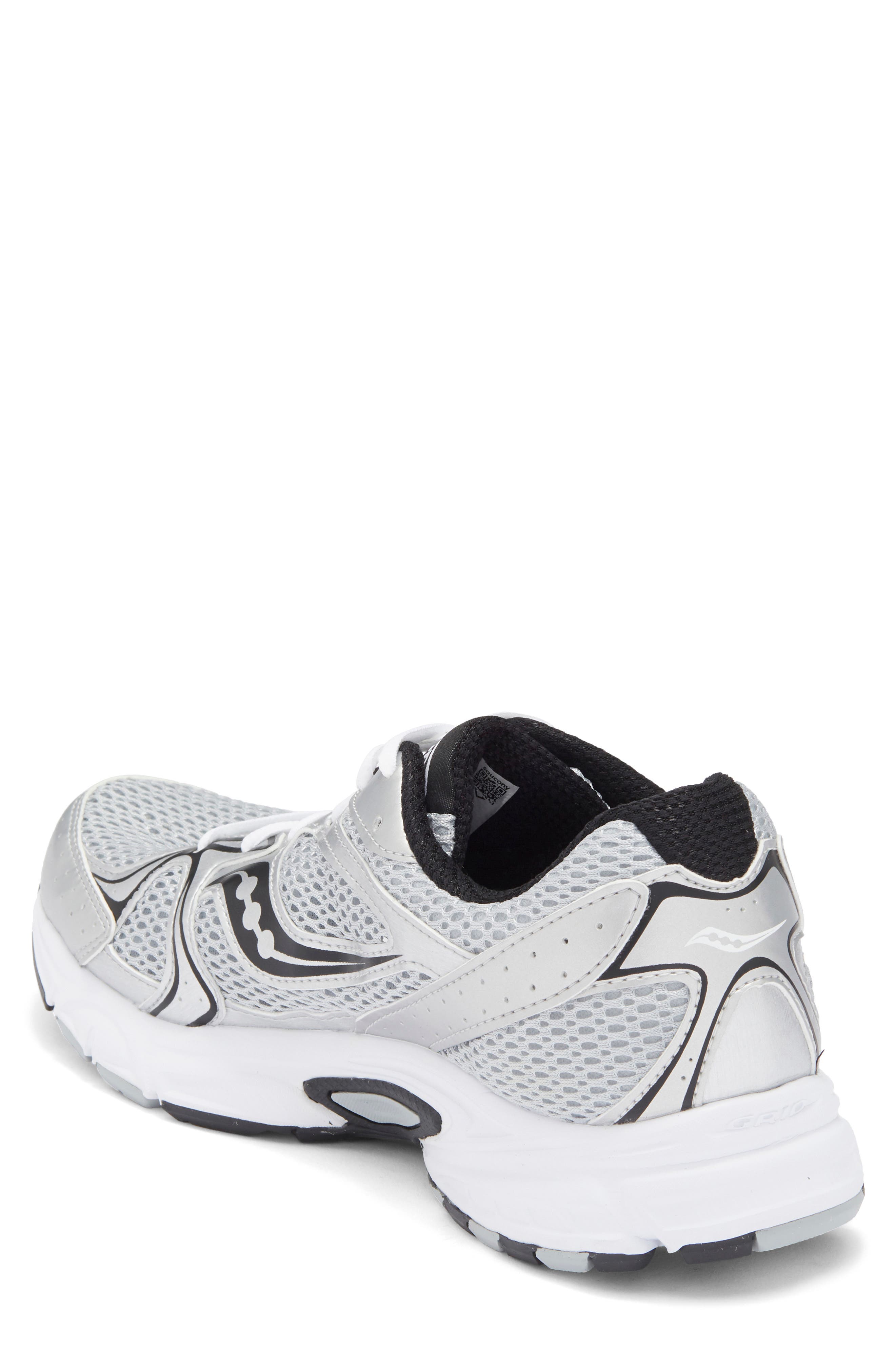 Saucony Gender Inclusive Ride Millennium Sneaker, Alternate, color, Silver/ Black