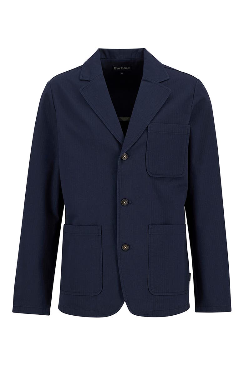 Bayview Herringbone Twill Shirt Jacket, Alternate, color, NAVY
