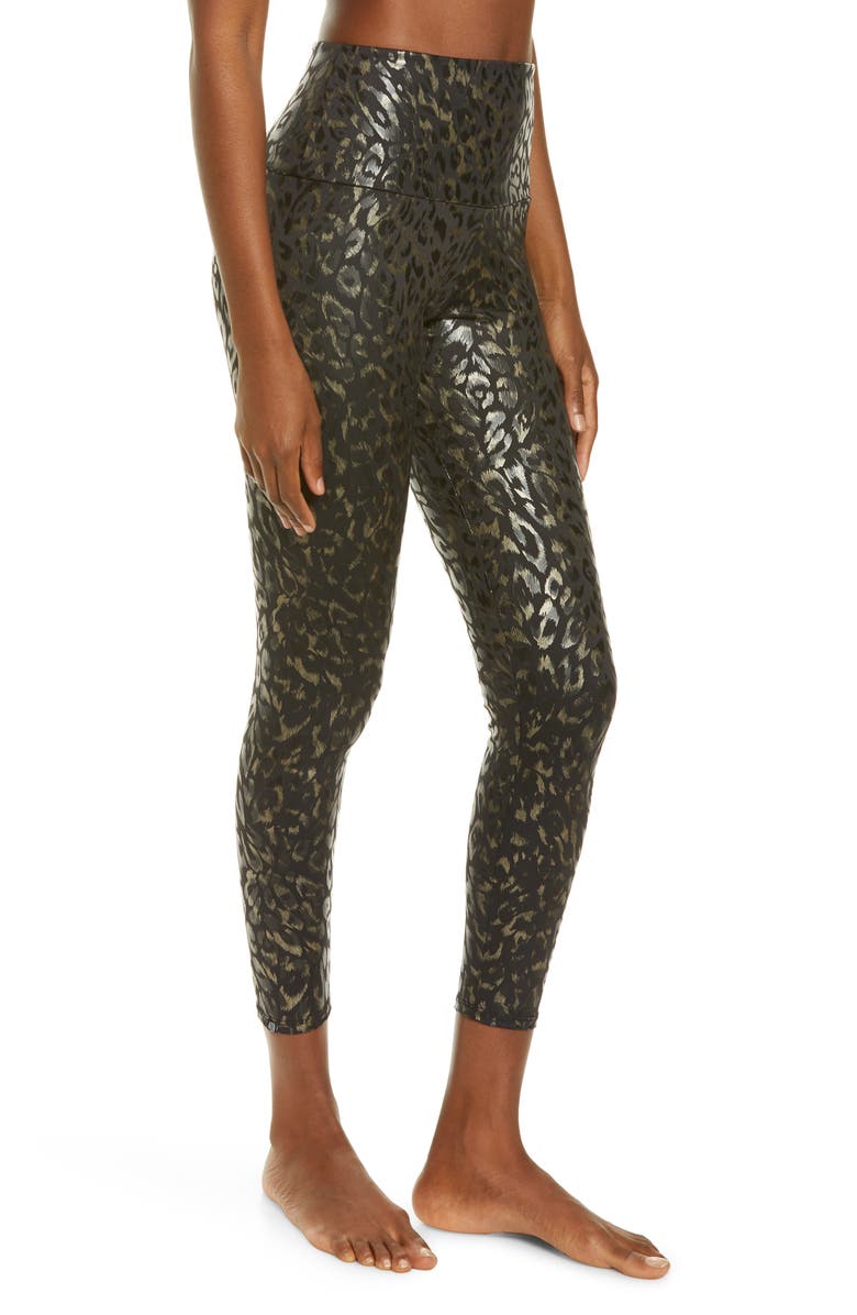 Onzie Animal Foil High Waist Leggings, Alternate, color, 