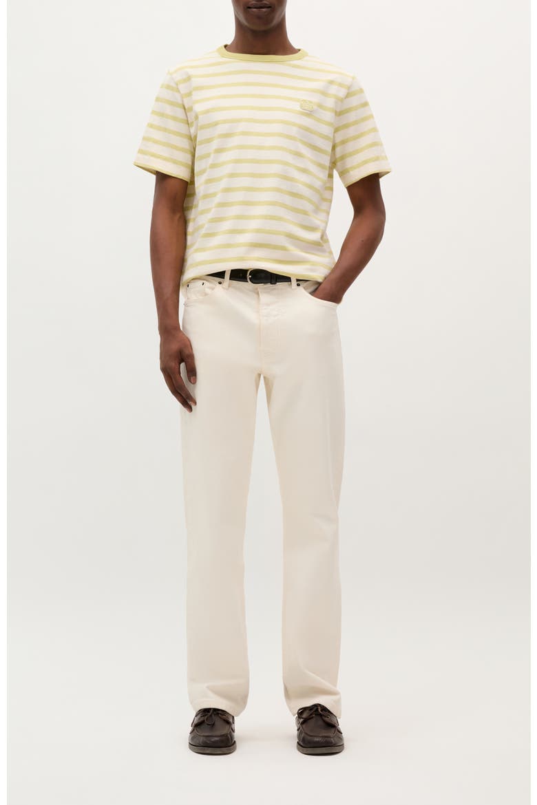 Stripes Patch Tee, Alternate, color, MELON