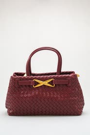Prologue Shoes Verona Woven Handle Bag