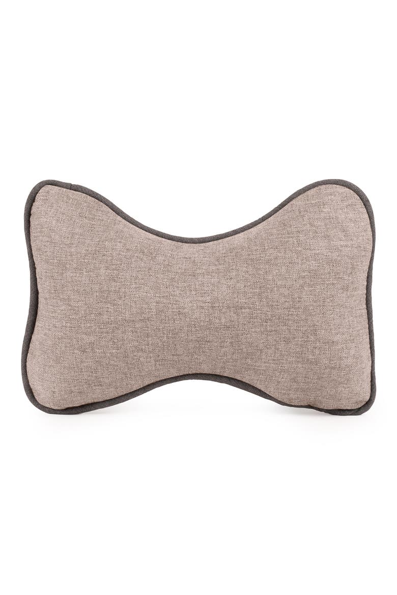 GreenDog Bone Pet Pillow, Main, color, LIGHT GRAY