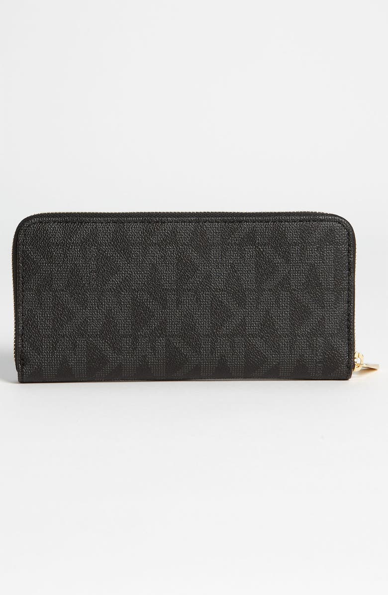 MICHAEL Michael Kors 'Jet Set' Zip Around Wallet, Alternate, color,