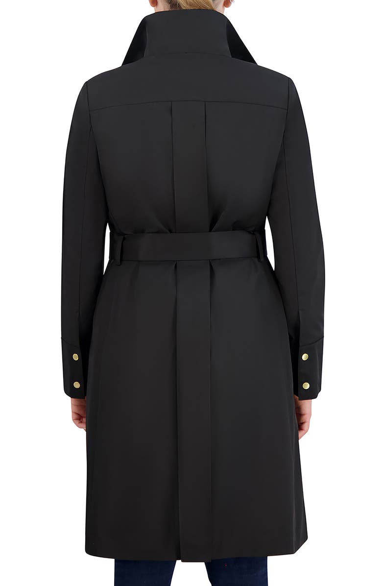 Cole Haan Water Resistant Cotton Blend Trench Coat, Alternate, color,