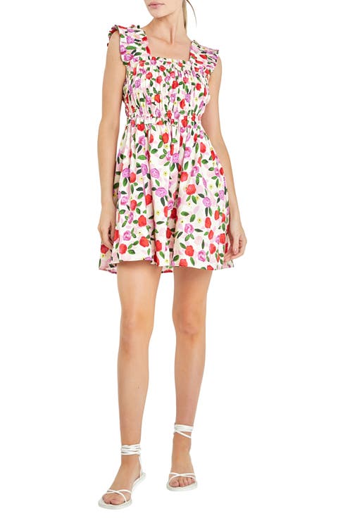 Floral Print Minidress