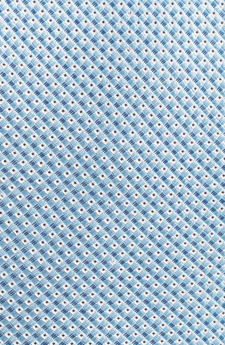 BOSS Micropattern Silk Blend Tie, Alternate, color,