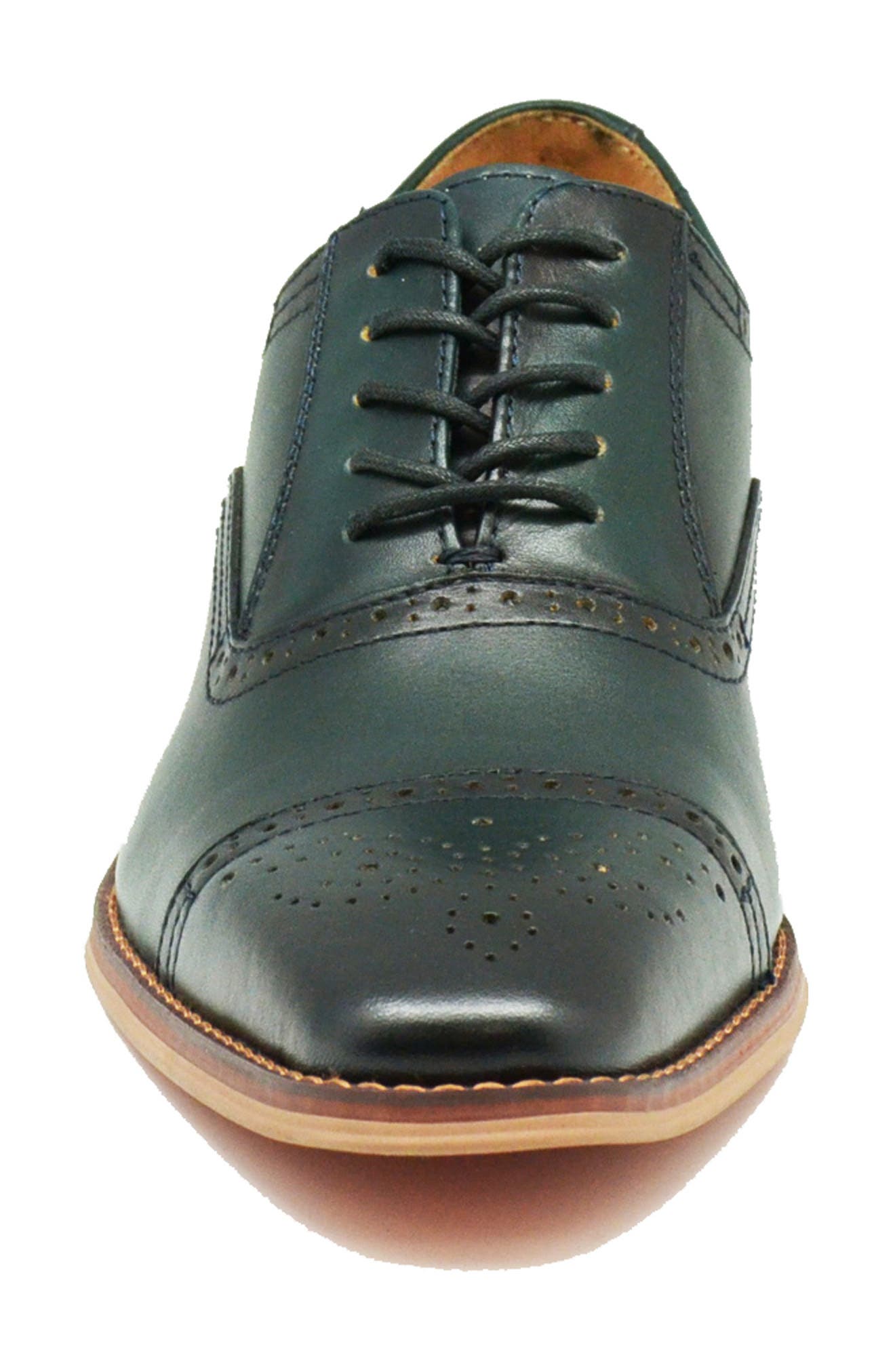 Lorenzo Cap Toe Oxford, Alternate, color, NAVY