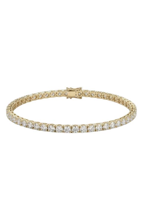 The Thin Essential Cubic Zirconia Tennis Bracelet