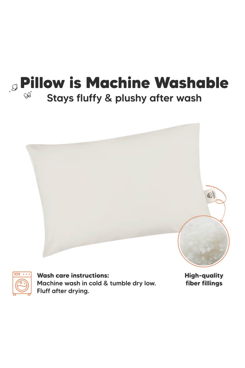 2-Pack Toddler Pillows, Alternate, color, Clay