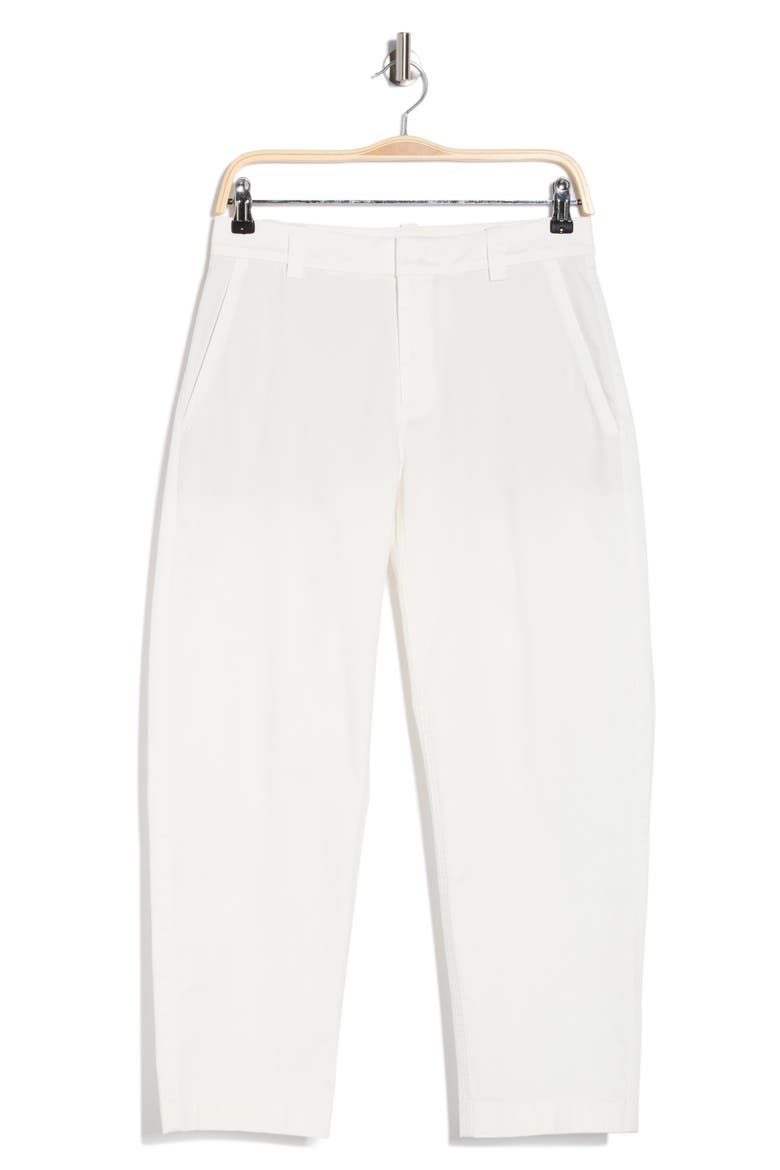 Washed Crop Chino Pants, Alternate, color, OFF WHITE