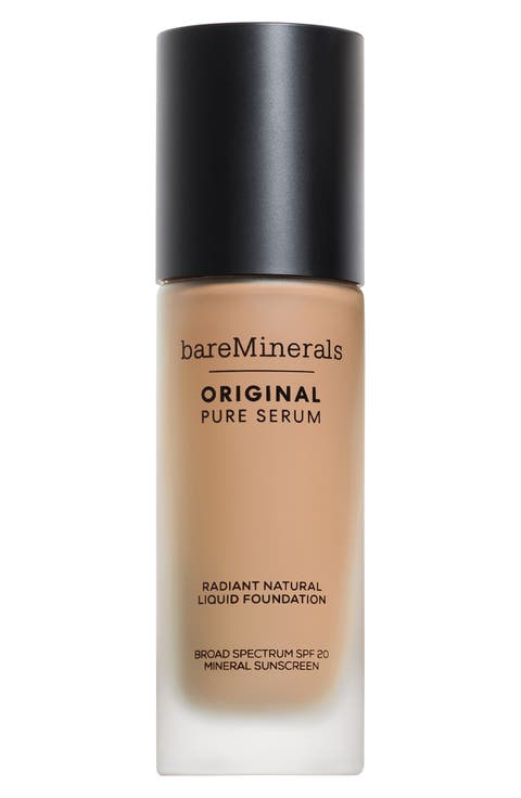 Original Pure Serum Radiant Natural Liquid Foundation Mineral SPF 20