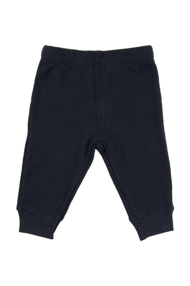 Baby Pants & Leggings Set, Navy Crawling Pant + Colored Legging, Alternate, color, Teal