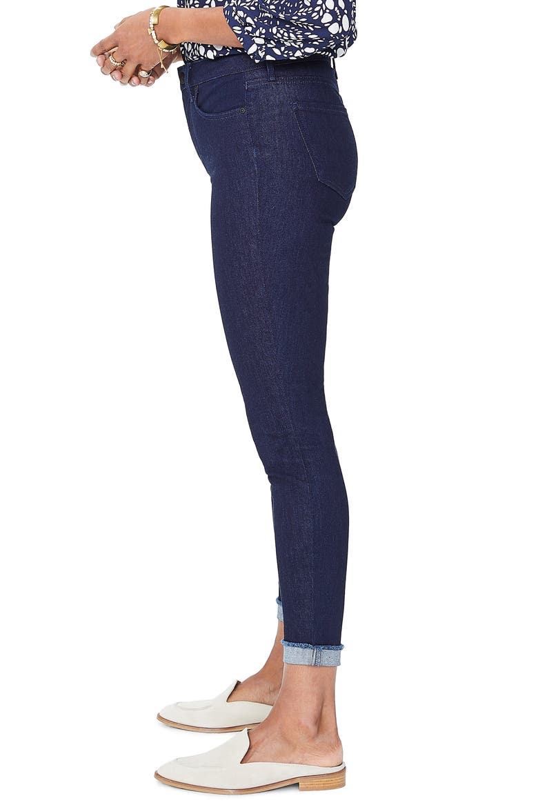 Ami Cuffed Ankle Skinny Jeans, Alternate, color, RINSE