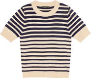 DELUC Vizela Stripe Knit Sweater